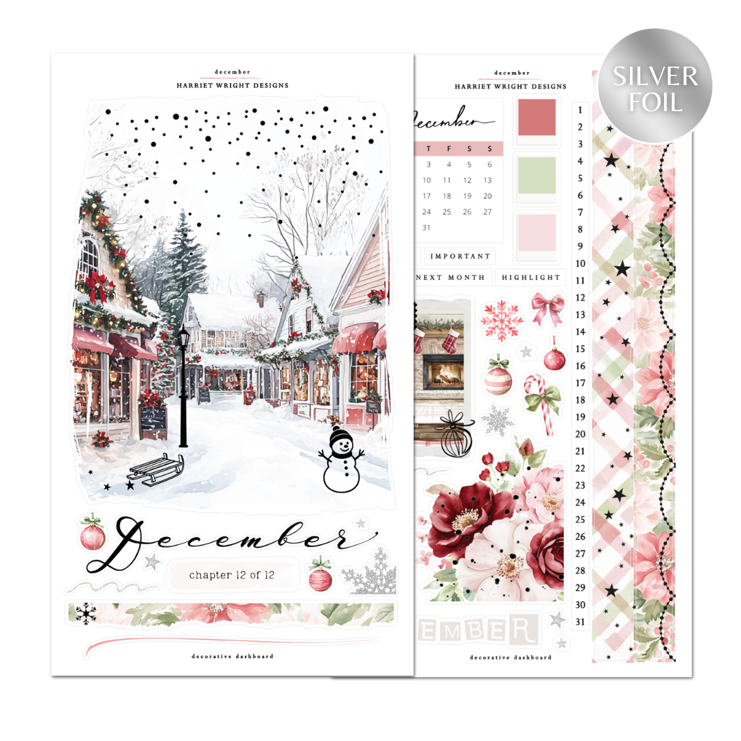12 Month Bundle (Jan-Dec) | Decorative Dashboard (2026)