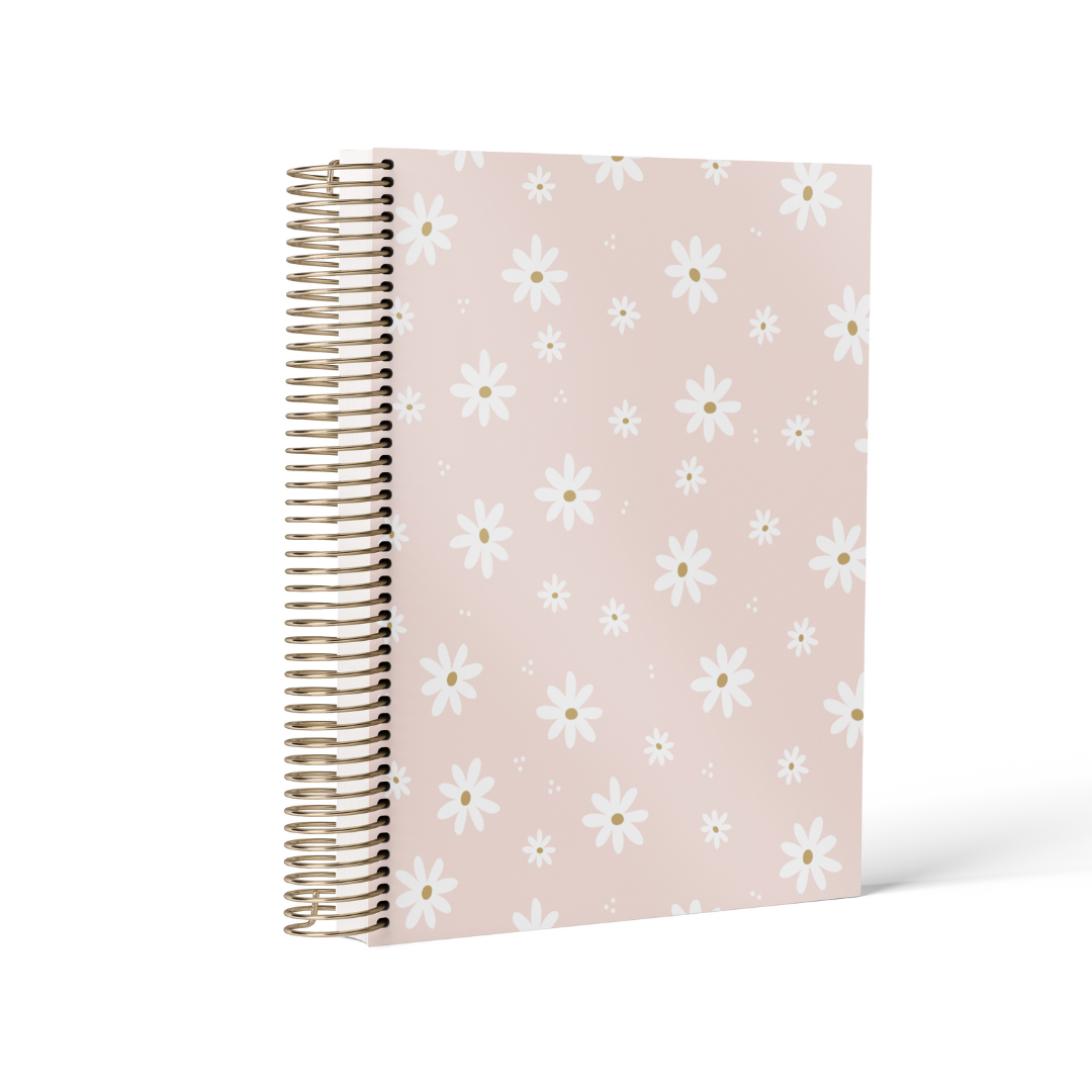 Pink Daisy || B6 Vertical Planner (2026)
