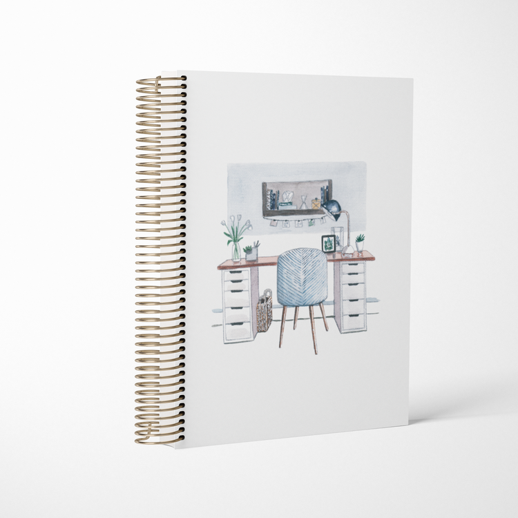 Journal Desk || A5 Wide Vertical Planner