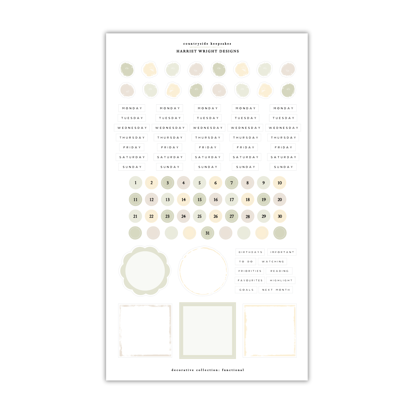 Countryside Keepsakes | Decorative Collection