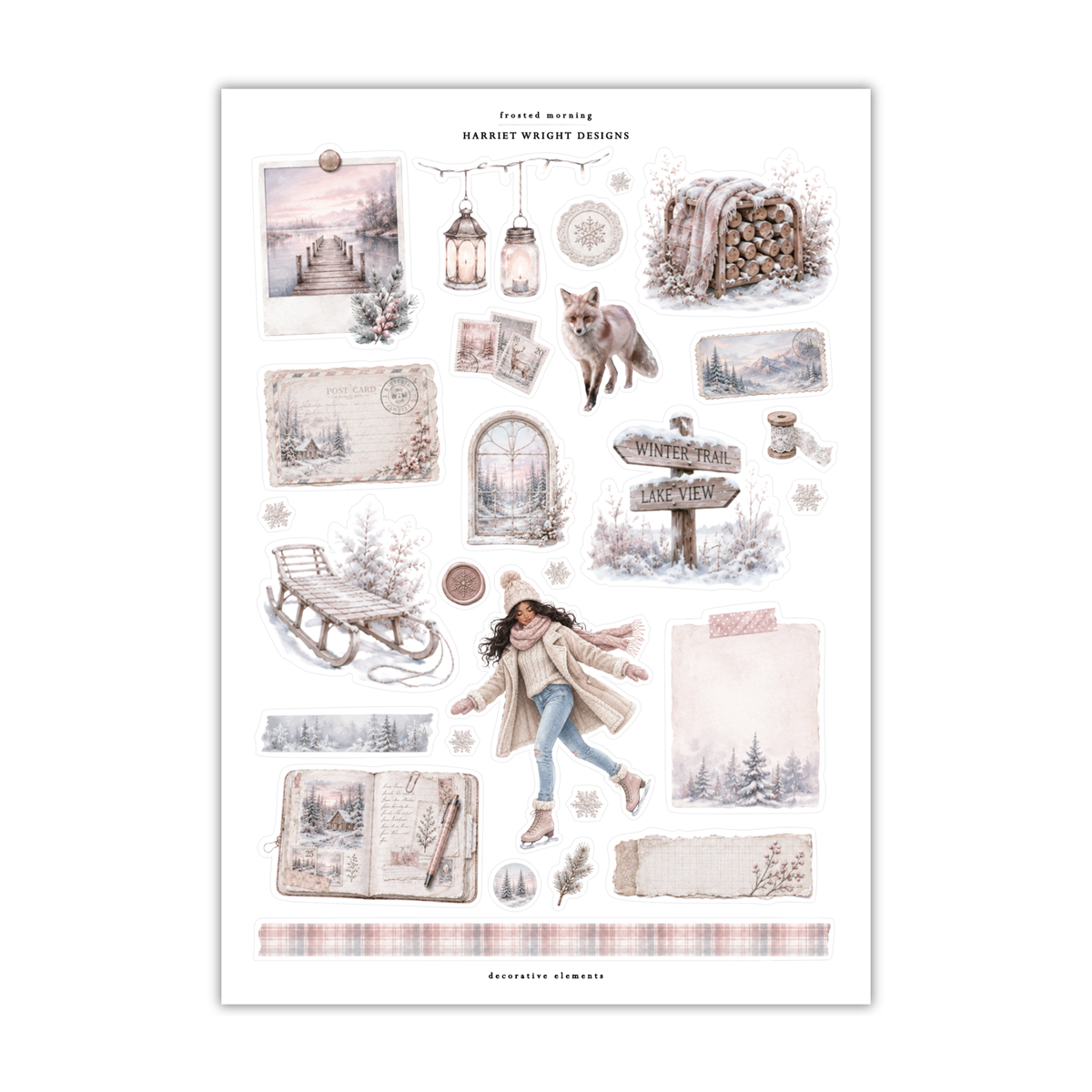 Frosted Mornings | Decorative Elements