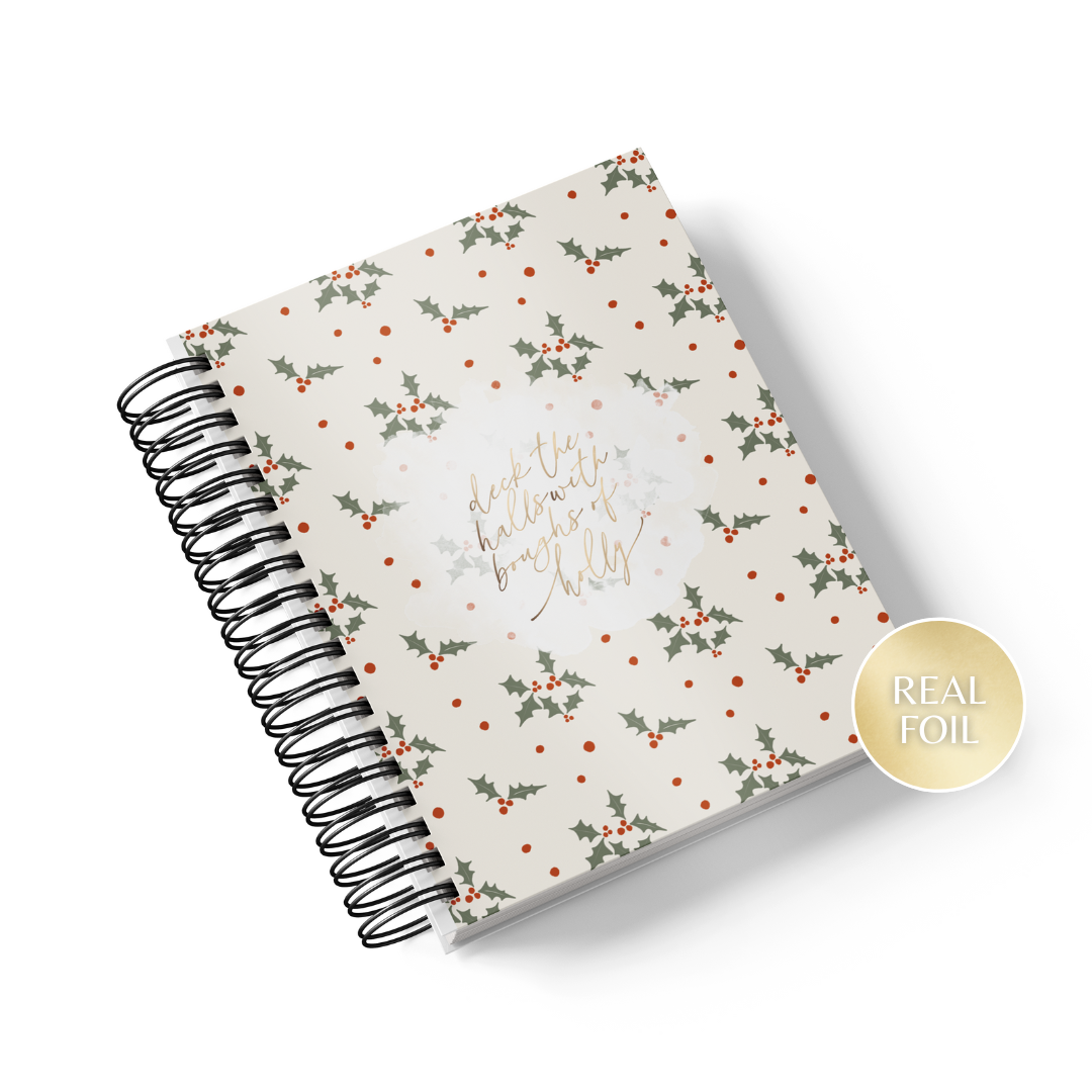 Deck the Halls || A5 Daily & Weekly Planner
