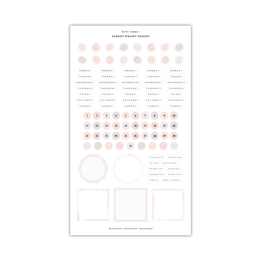 Hello Summer | Decorative Collection