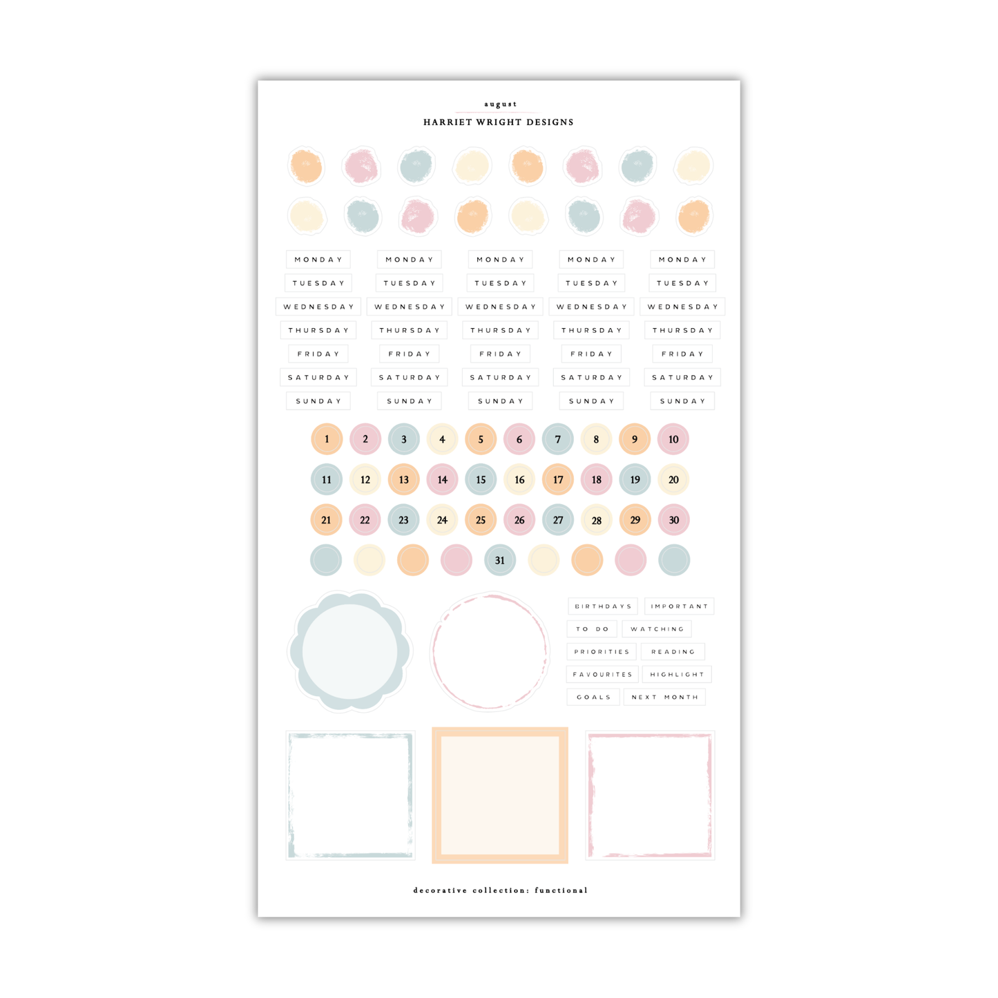 August 2026 | Decorative Collection