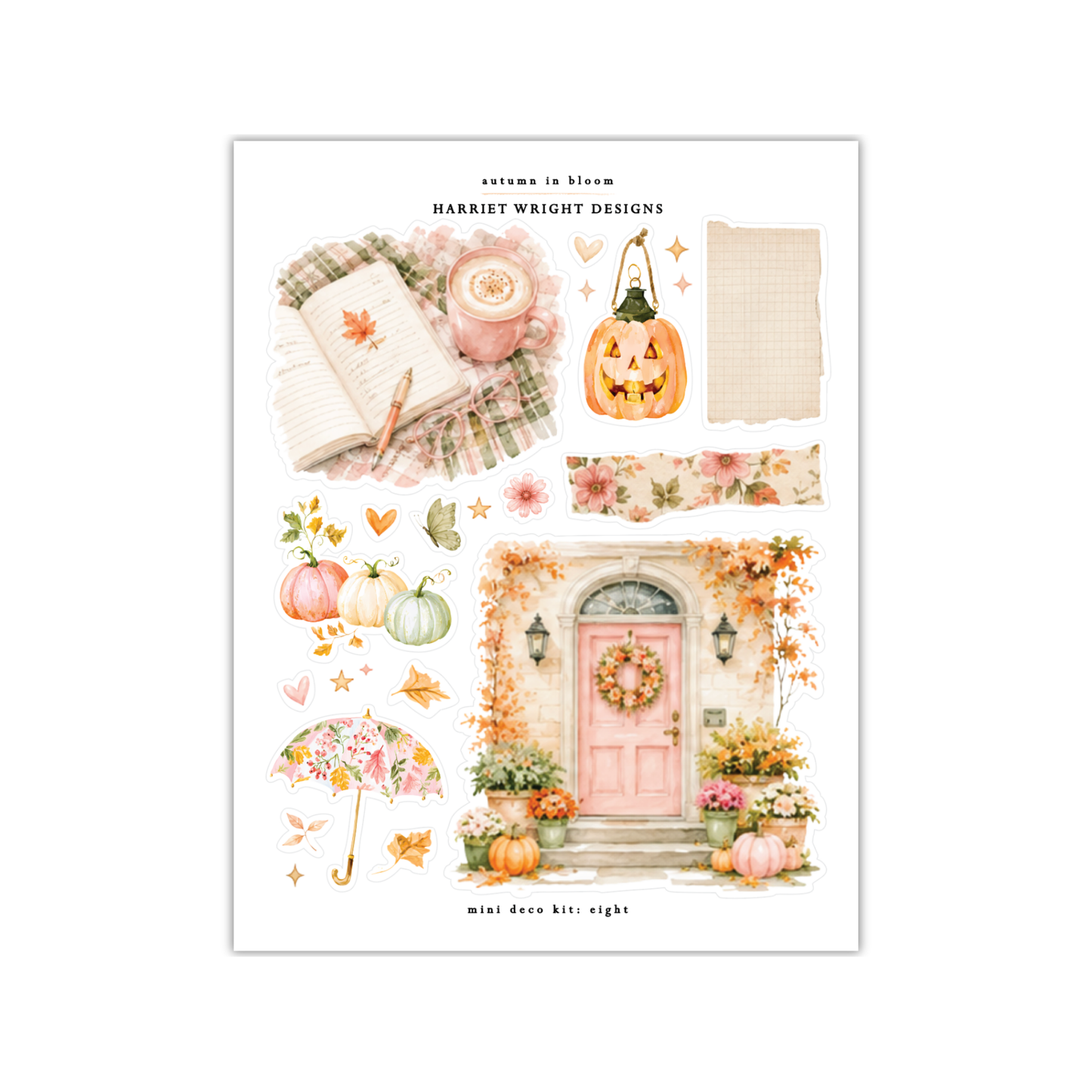 Autumn in Bloom | Mini Decorative Kit