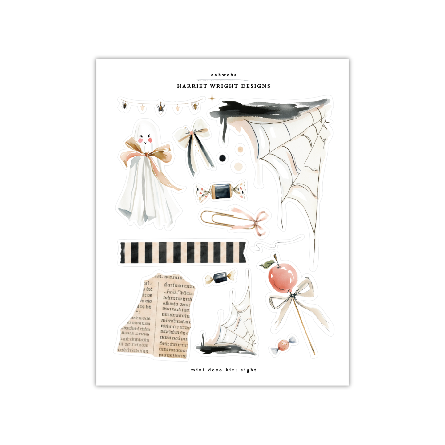 Cobwebs | Mini Decorative Kit