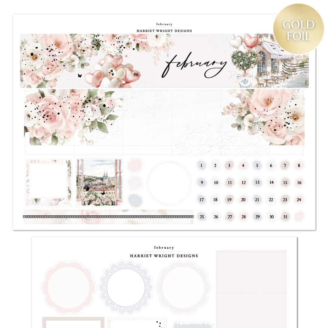 February | B6 | Monthly Kit