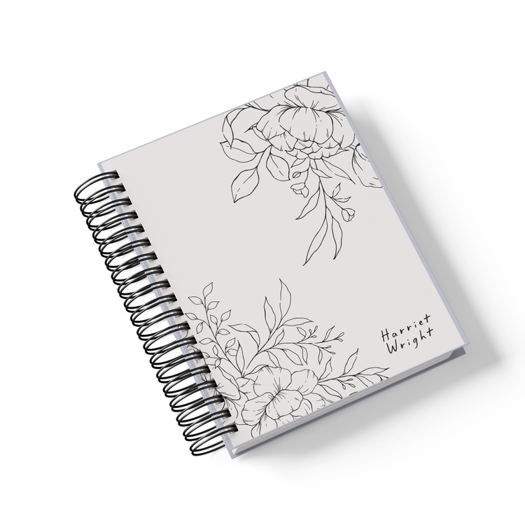 Flora - Add your Name! (Lined/Dot/Grid)