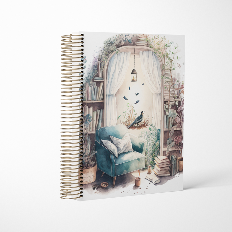 Library || A5 Wide Horizontal Planner