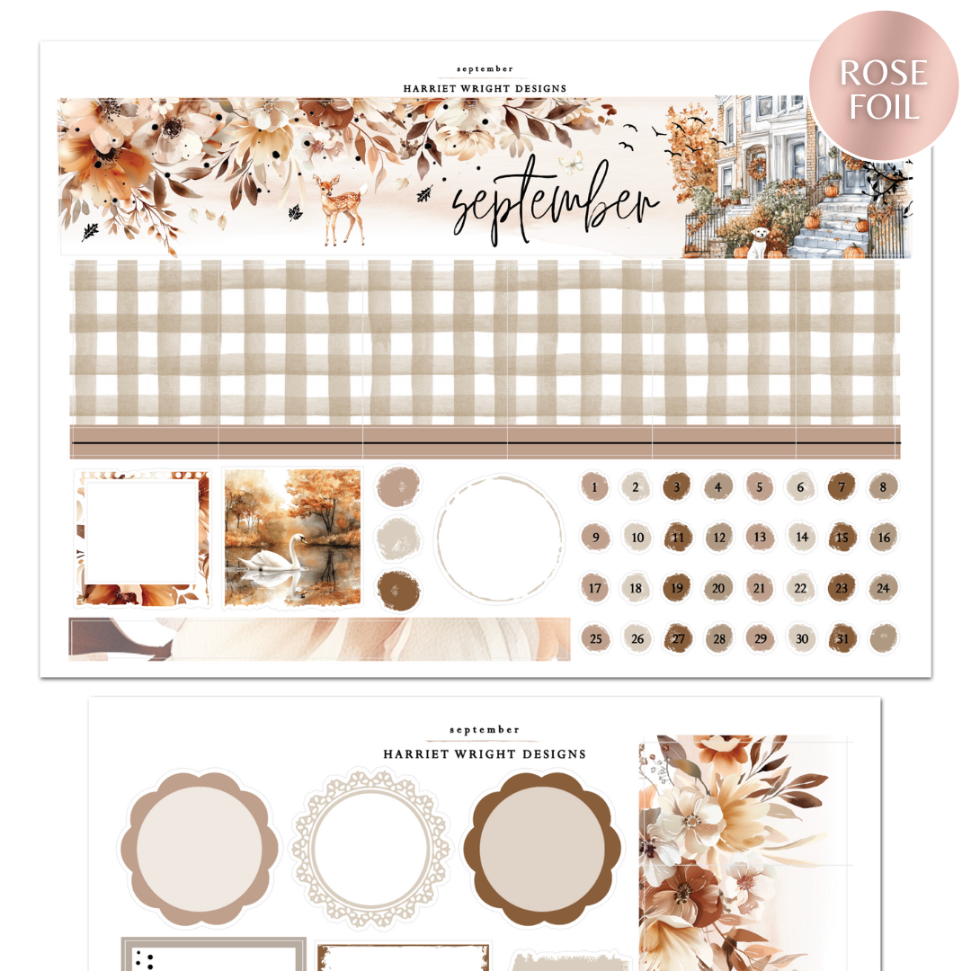 September | B6 | Monthly Kit