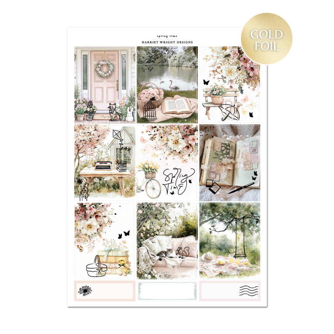 Spring Time | Weekly Kit – Harriet Wright Designs