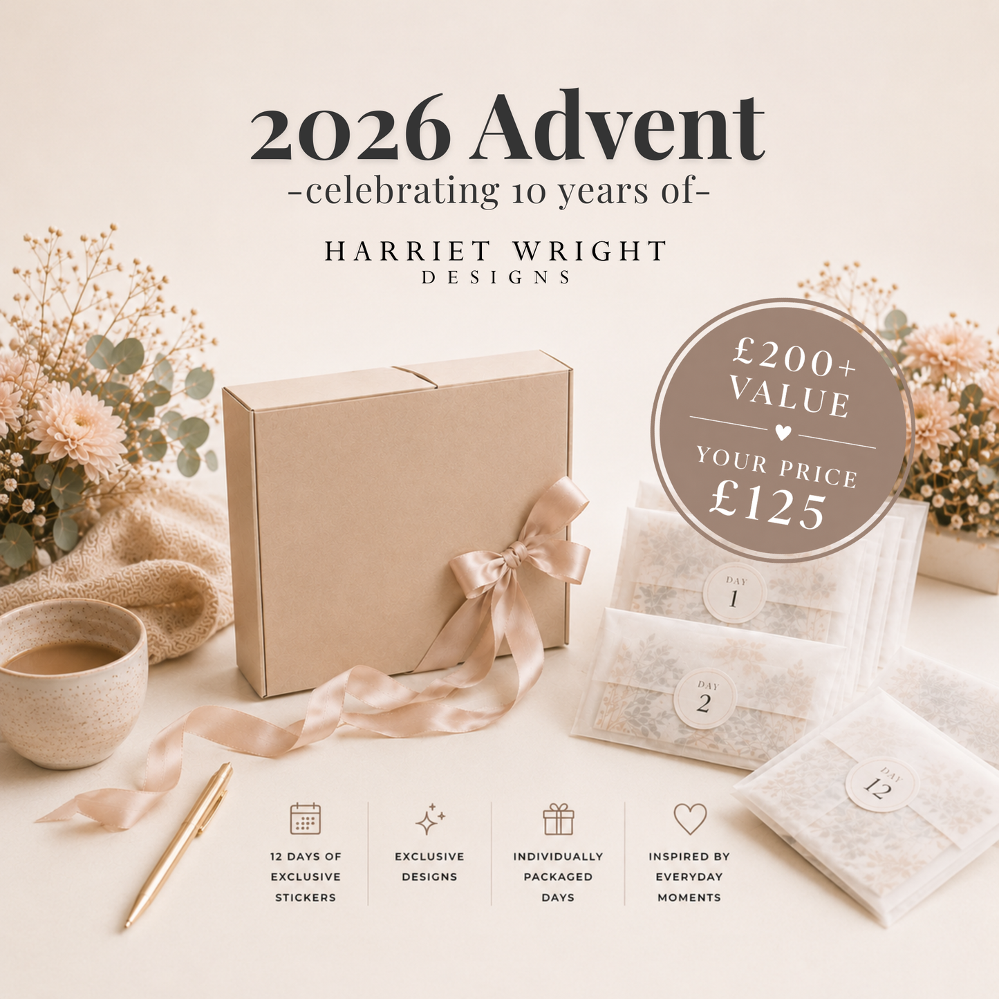 2026 Advent | 12 Days of Exclusive Stickers