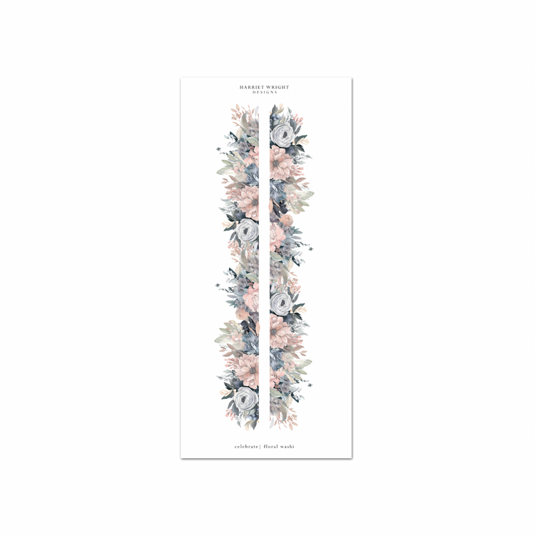 Celebrate | Floral Cut Washi