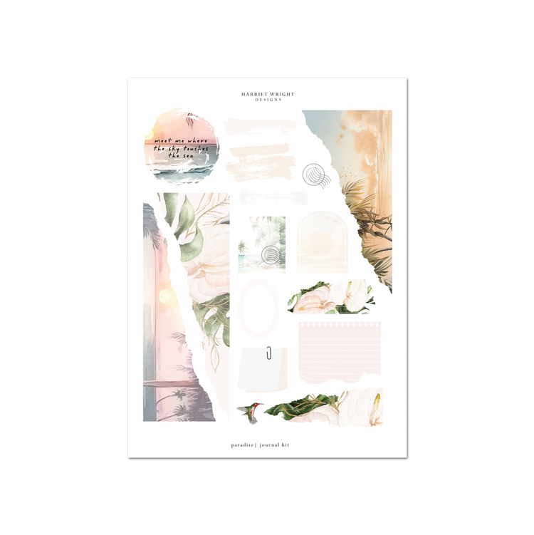 Paradise | Journal Kit