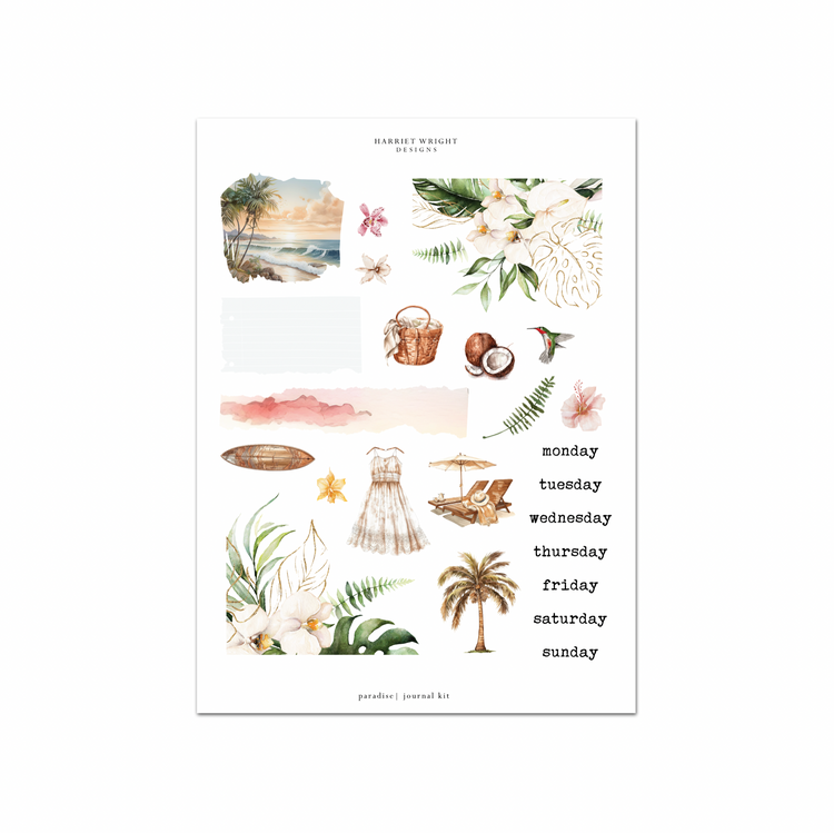 Paradise | Journal Kit