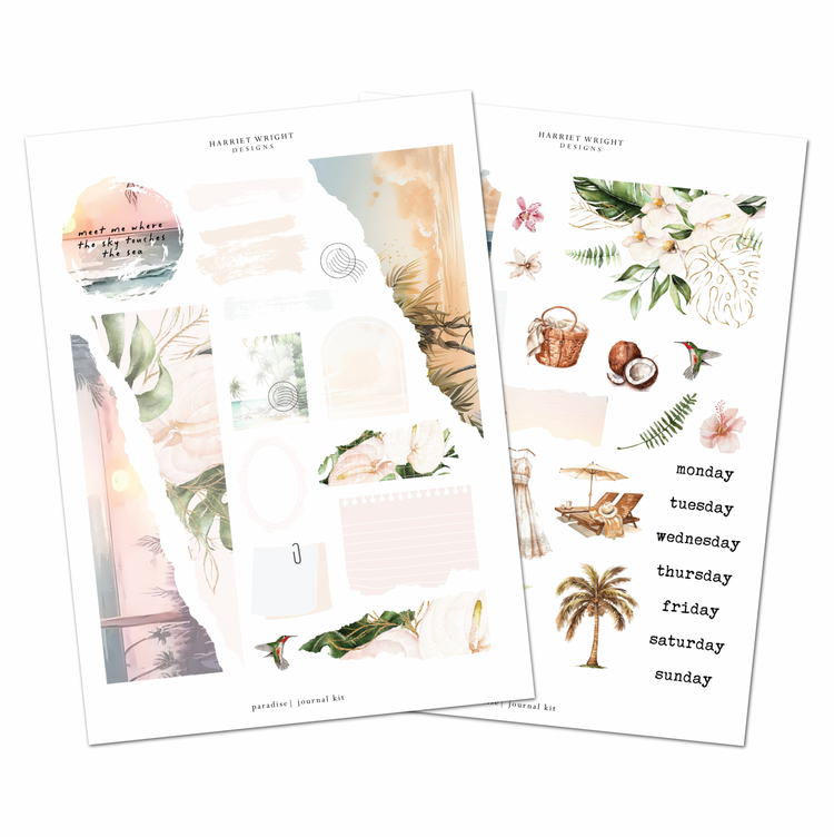 Paradise | Journal Kit