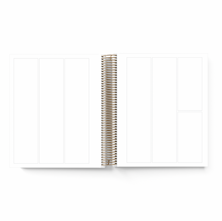 Fashion Outline || B6 Vertical Planner