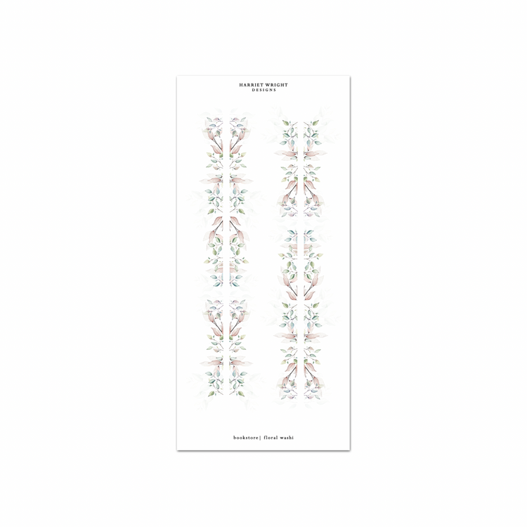 Bookstore | Floral Cut Washi