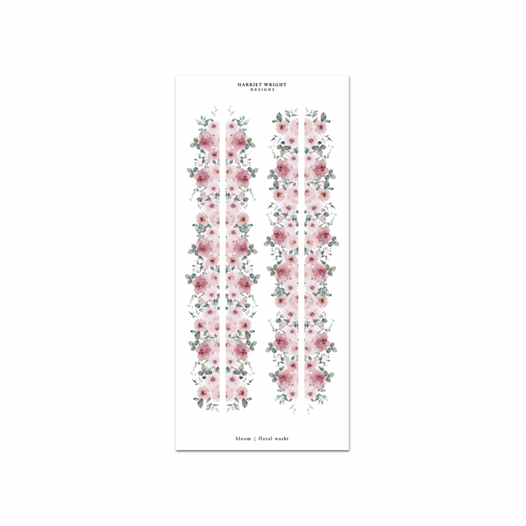 Bloom | Floral Cut Washi