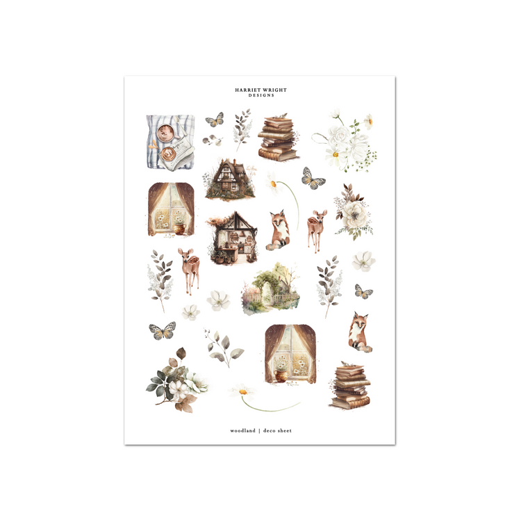 Woodland | Deco Sheet