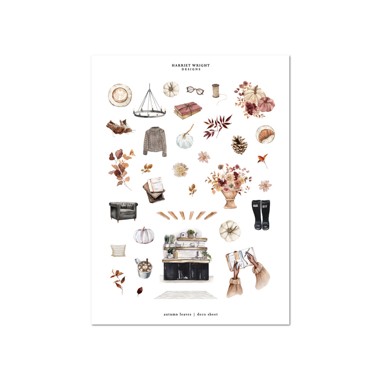Autumn Leaves | Deco Sheet