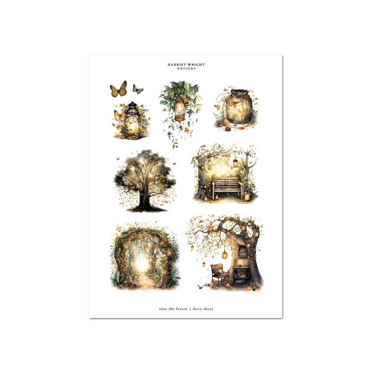 In the Forest | Deco Sheet