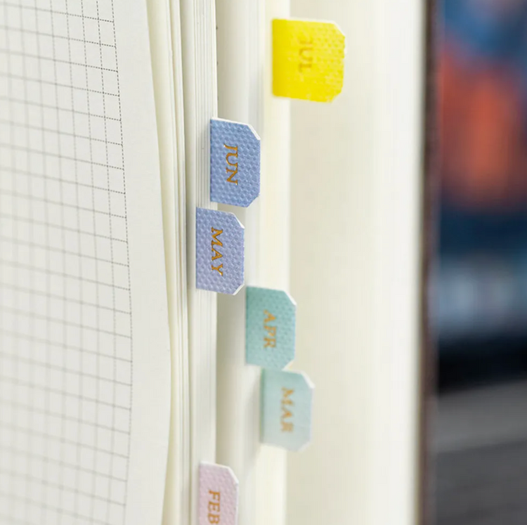 Gold Foiled Tab Sheet | Textured Paper