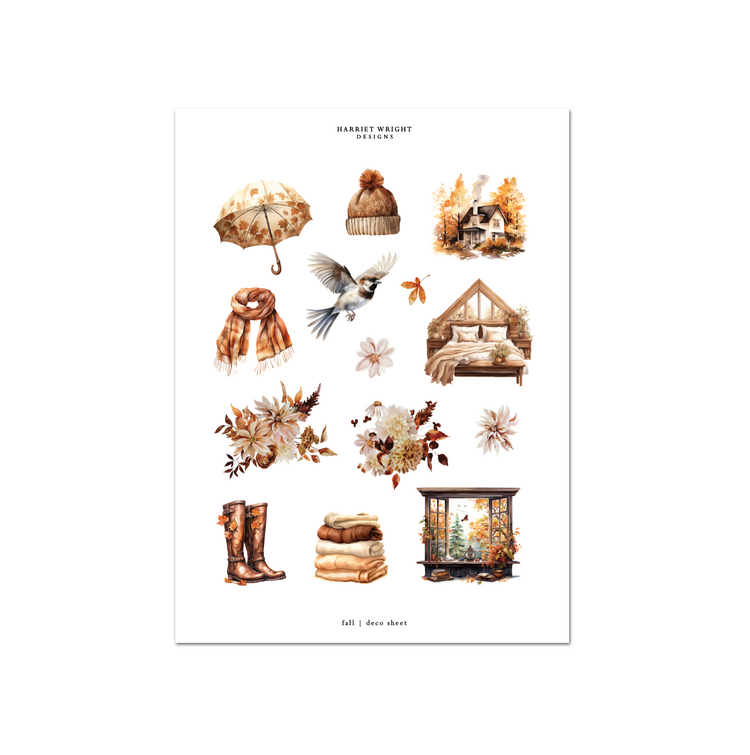 Fall | Deco Sheet
