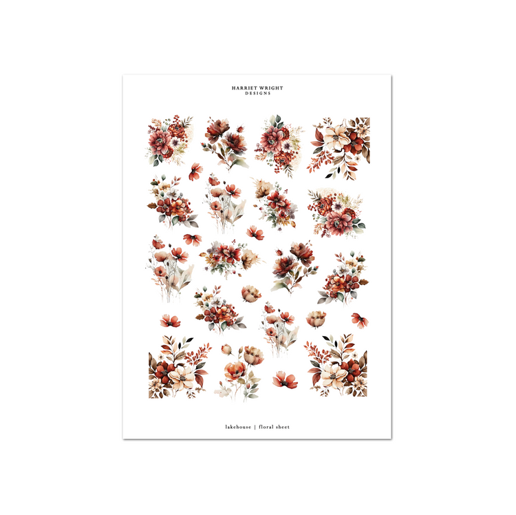 Lakehouse | Floral Sheet