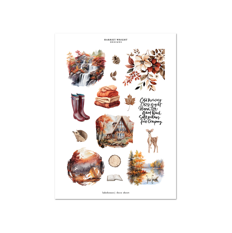 Lakehouse | Deco Sheet