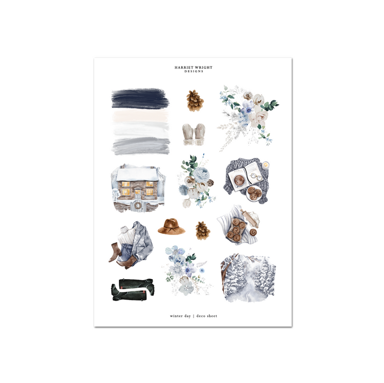 Winter Day | Deco Sheet