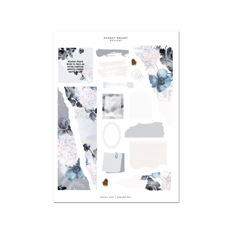 Winter Star | Journal Kit