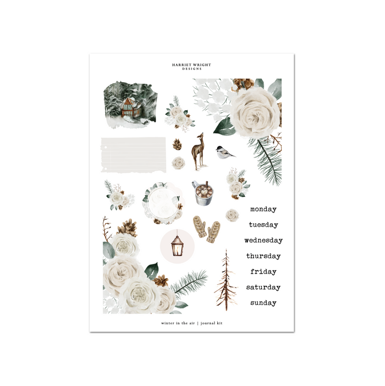 Winter in the Air | Journal Kit