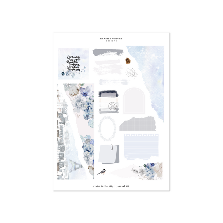 Winter in the City | Journal Kit