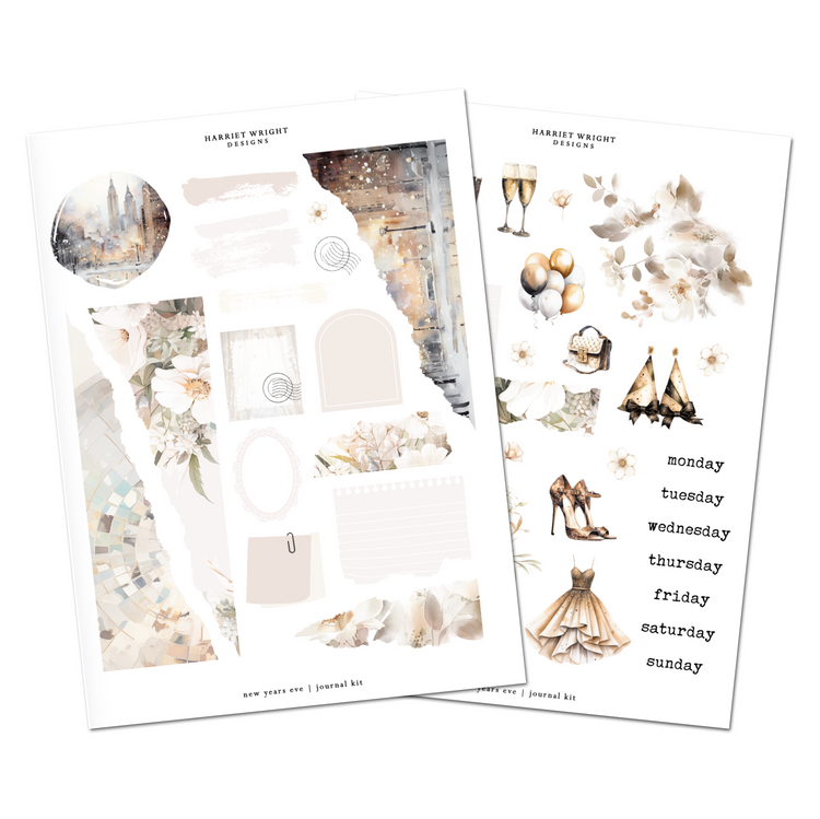 New Years Eve | Journal Kit