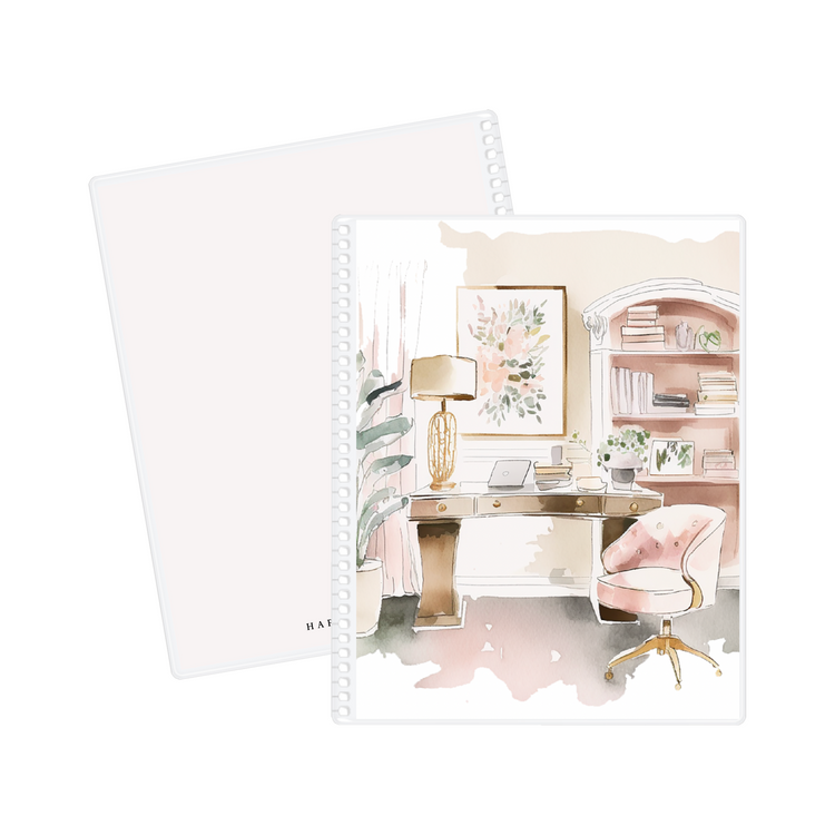 Pink Study || Interchangeable Cover