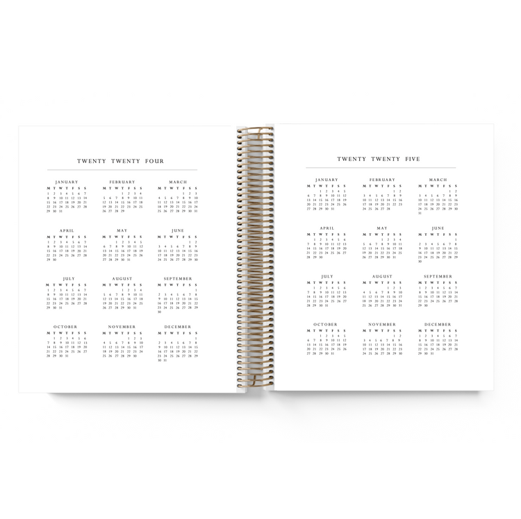 Peony || A5 Wide Horizontal Planner