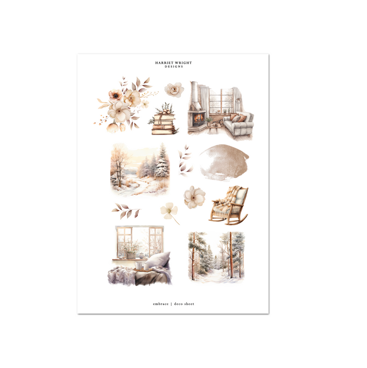 Embrace | Deco Sheet