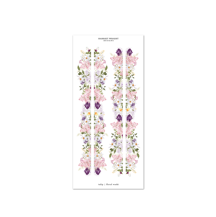 Tulip | Floral Cut Washi