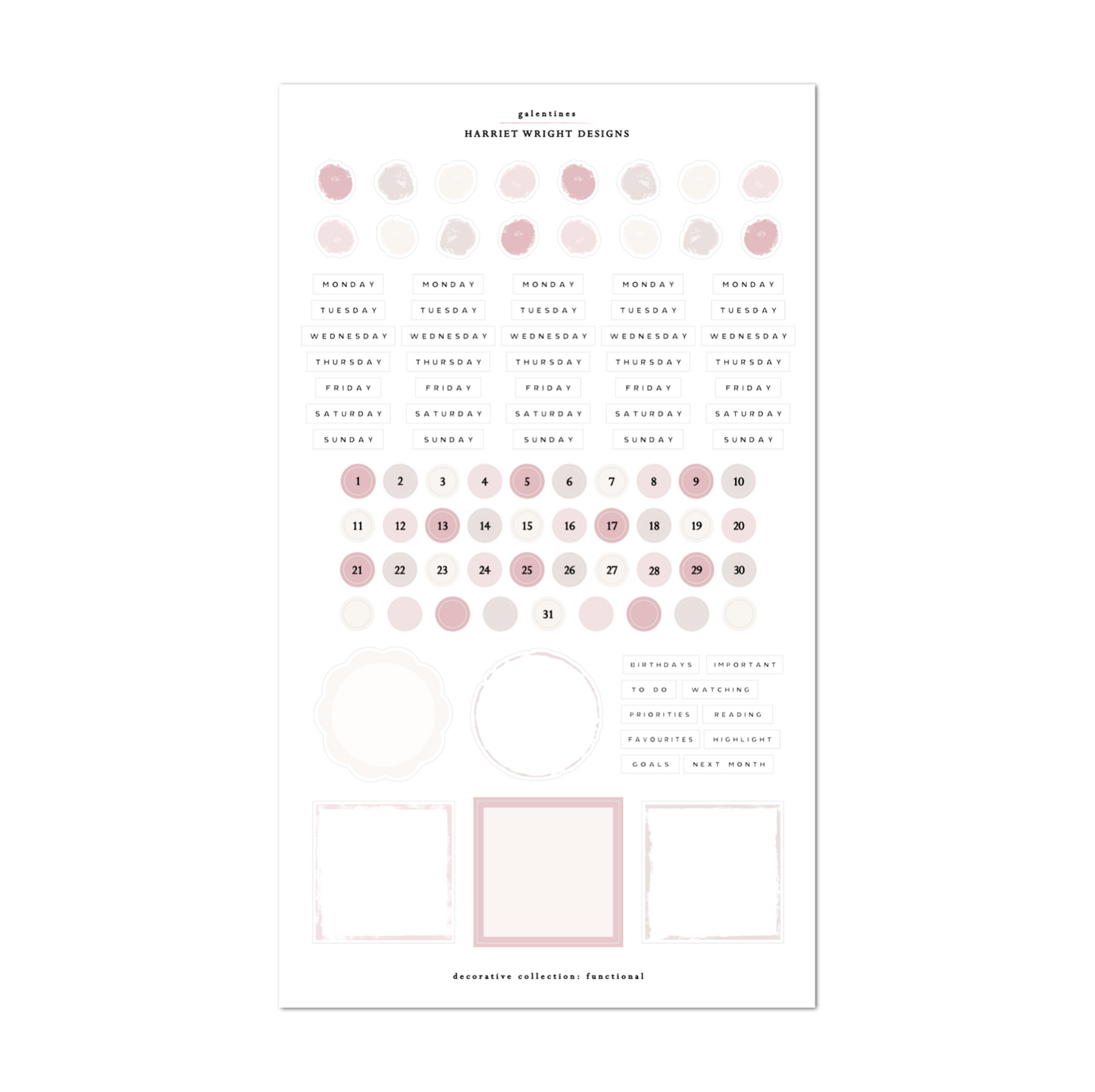 Galentines | Decorative Collection
