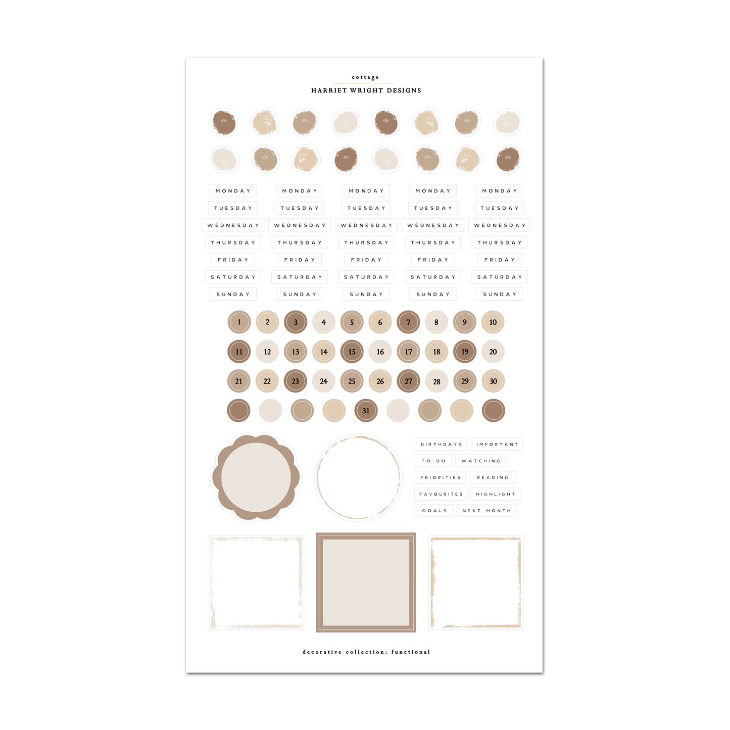 Cottage | Decorative Collection
