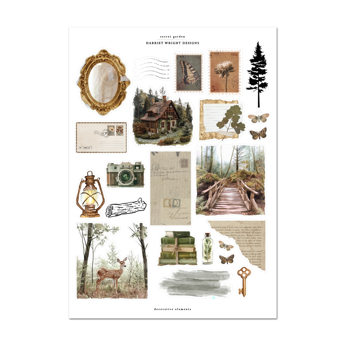 Secret Garden | Decorative Elements