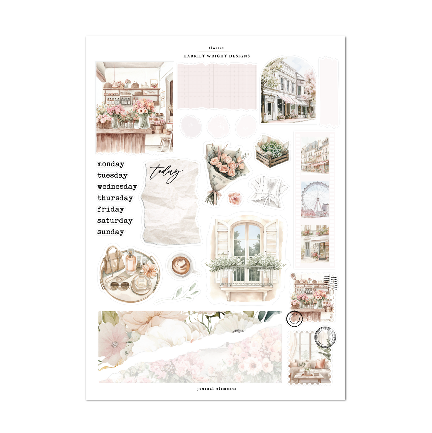 Florist | Journal Elements