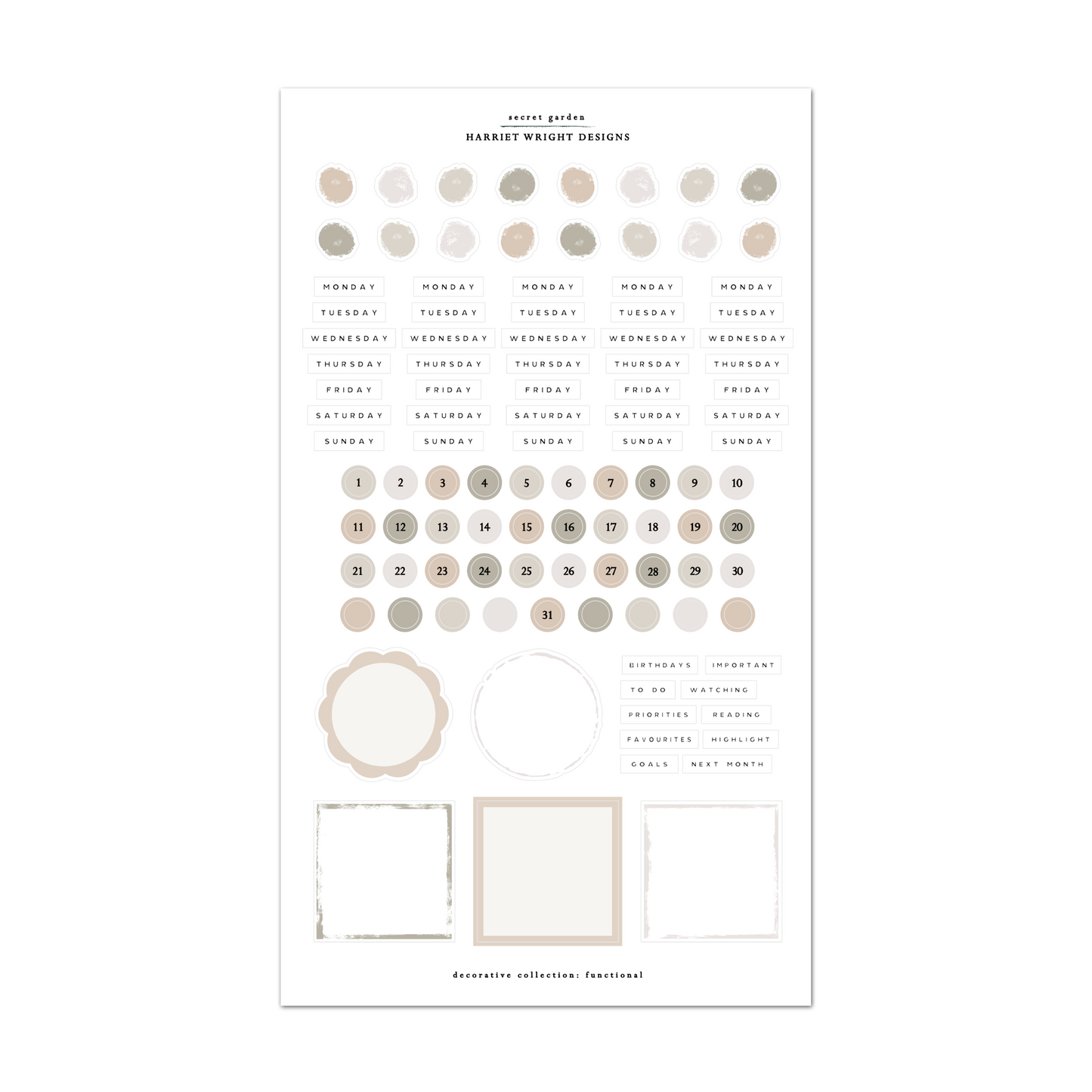 Secret Garden | Decorative Collection
