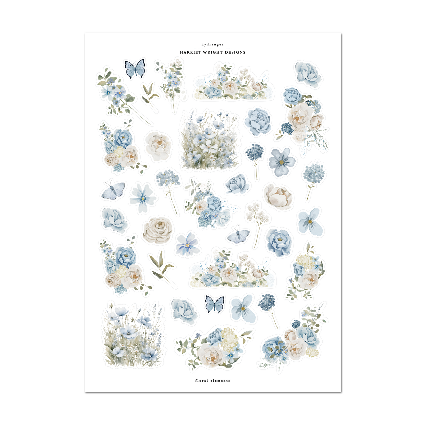 Hydrangea | Floral Elements