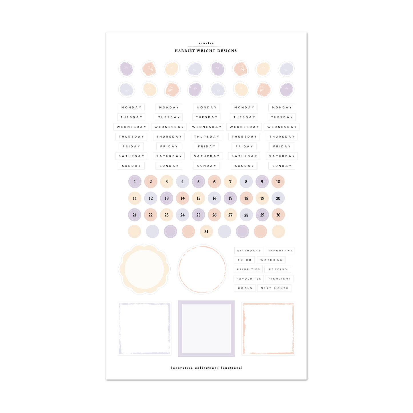 Sunrise | Decorative Collection