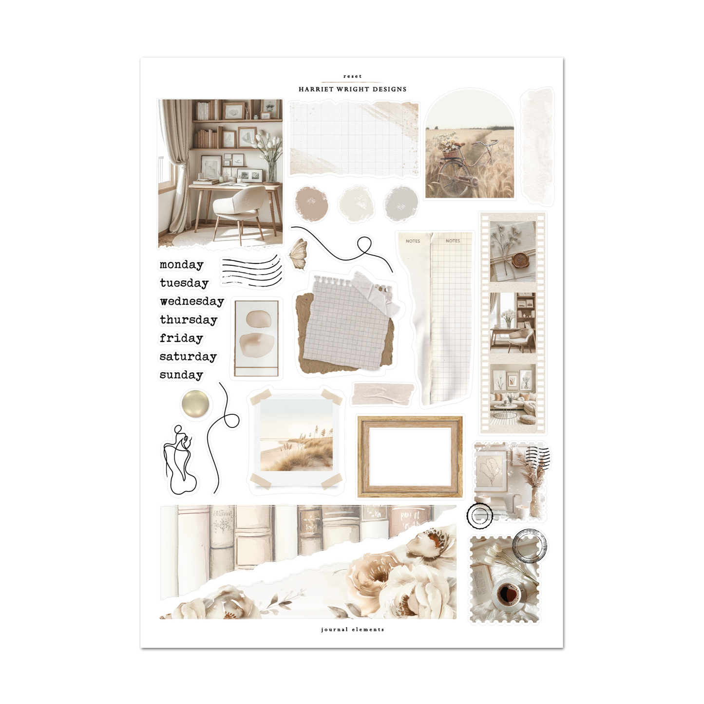 Reset | Journal Elements