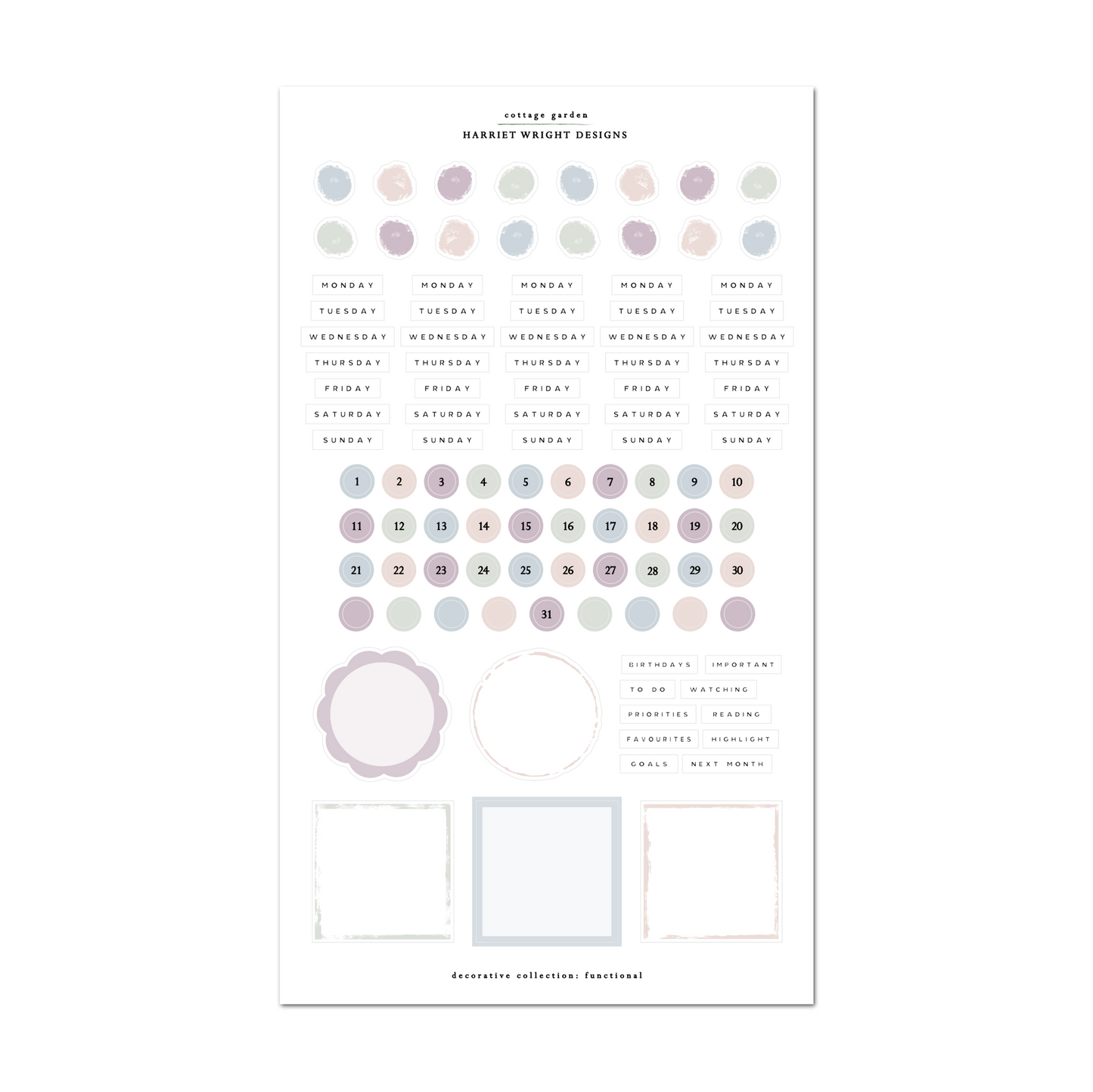 Cottage Garden | Decorative Collection