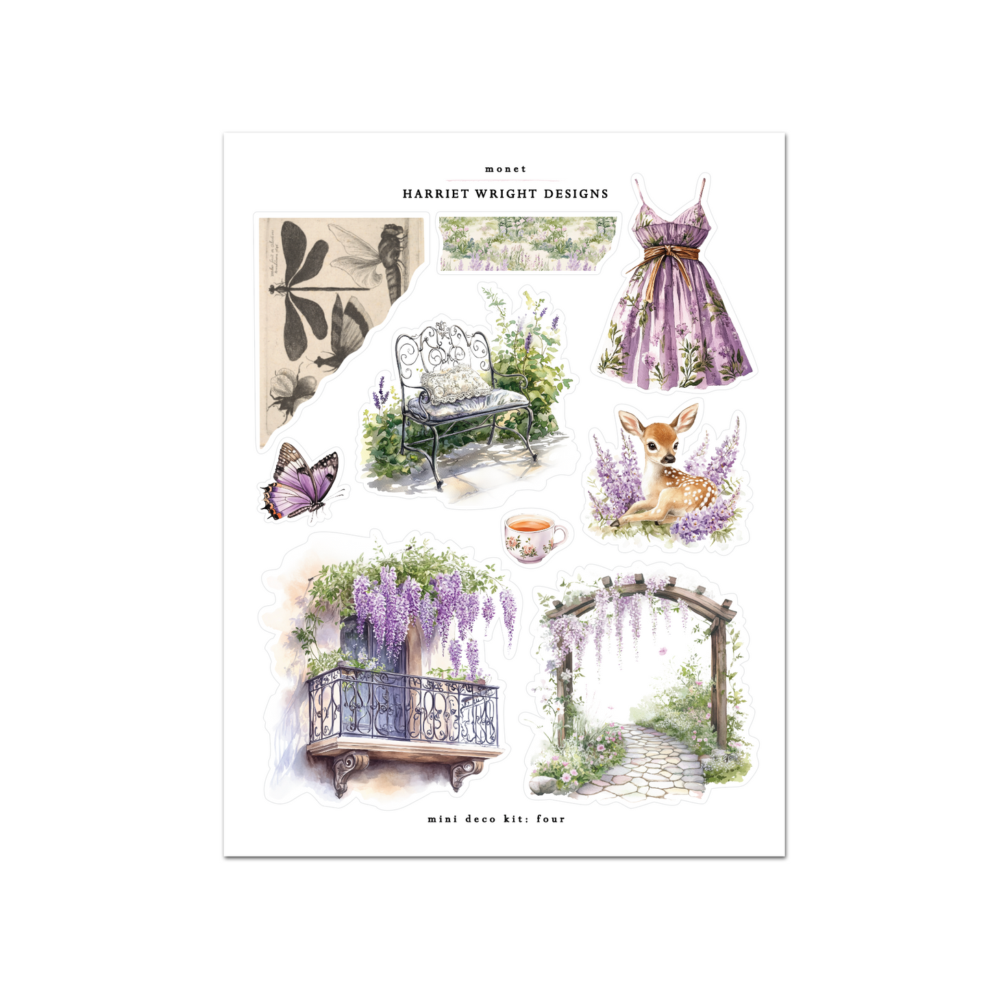 Monet | Mini Decorative Kit