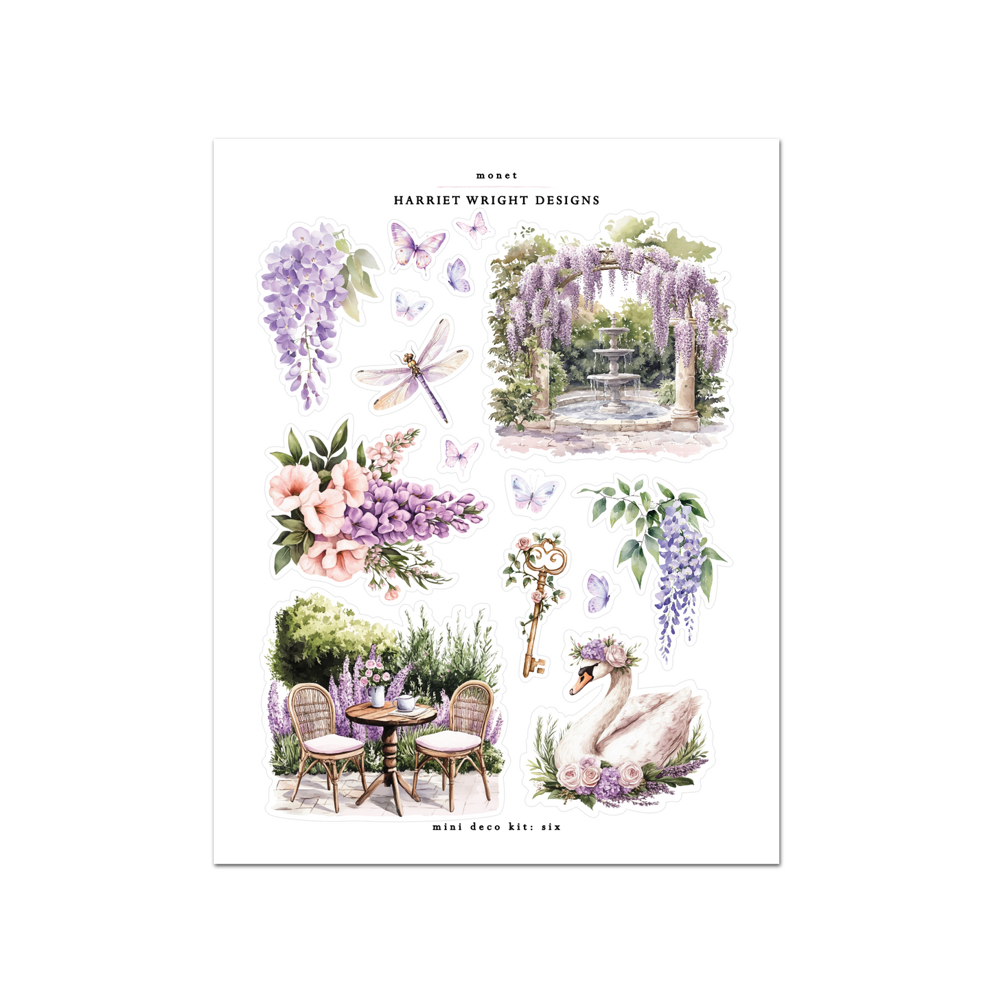 Monet | Mini Decorative Kit